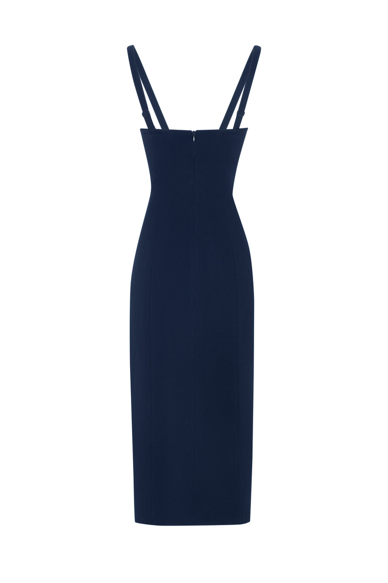 old navy corset dress Women's Linen-Blend Drop-Waist Corset Maxi Dress by Gap Black Tall Size M