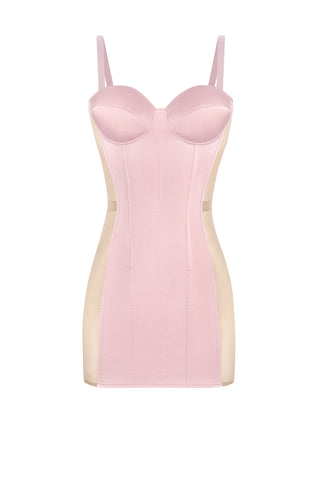 Dresses with transparent sides