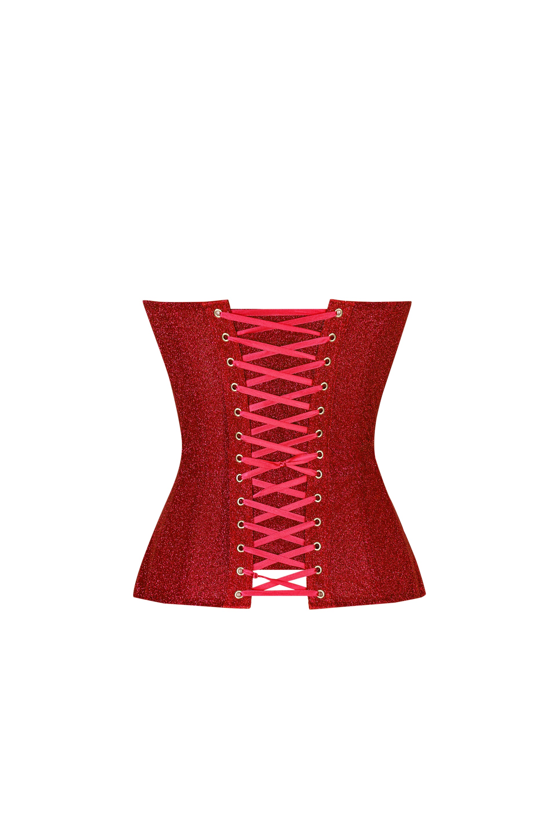 Brilliance drop Red corset - STATNAIA