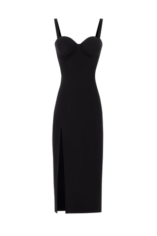Classic dress with a corset inside
