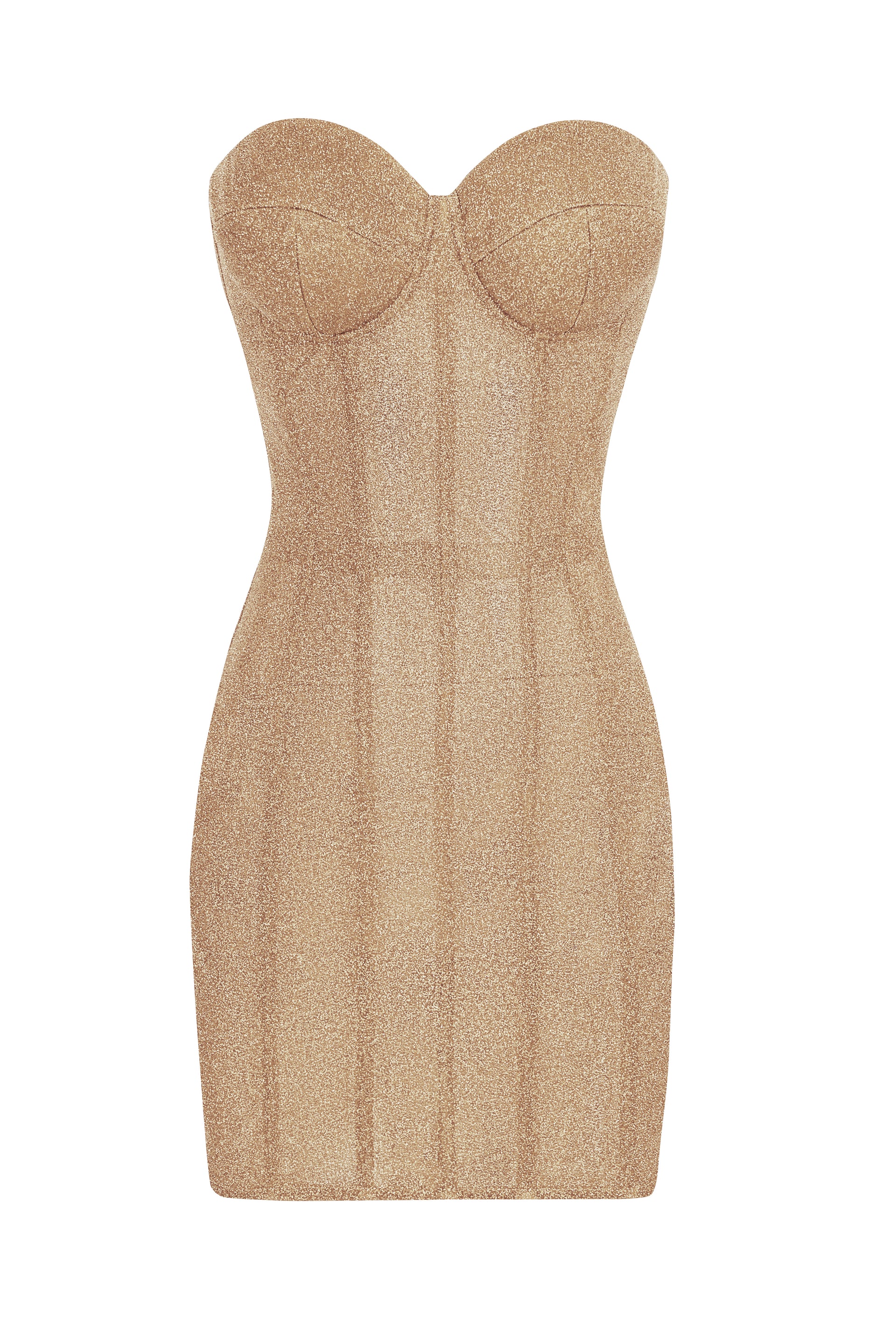 Brilliance drop Shiny gold dress - STATNAIA Brilliance drop Shiny gold dress - STATNAIA