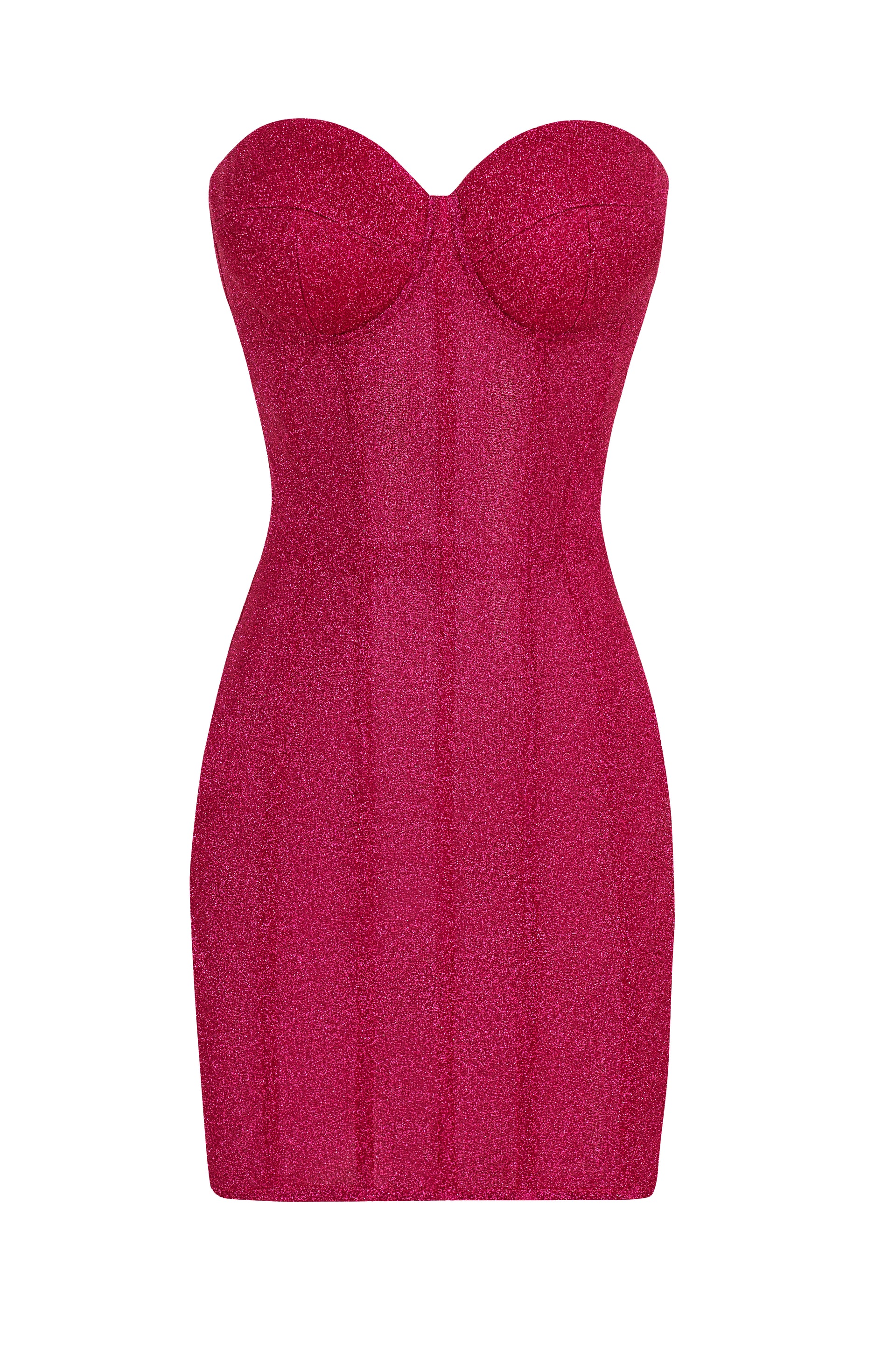 Brilliance drop Shiny raspberry dress - STATNAIA Brilliance drop Shiny raspberry dress - STATNAIA