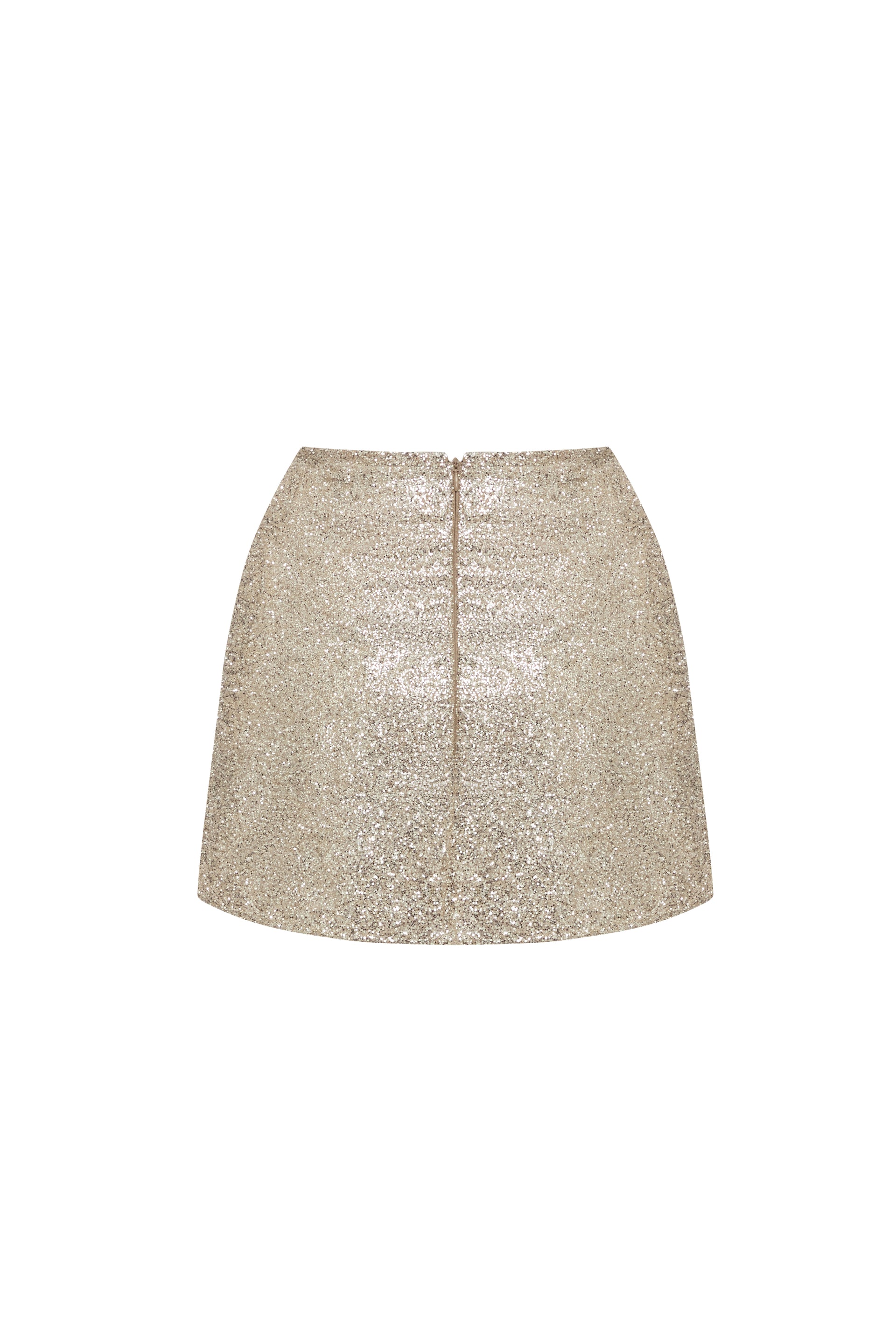 Shimmering glitter skirt