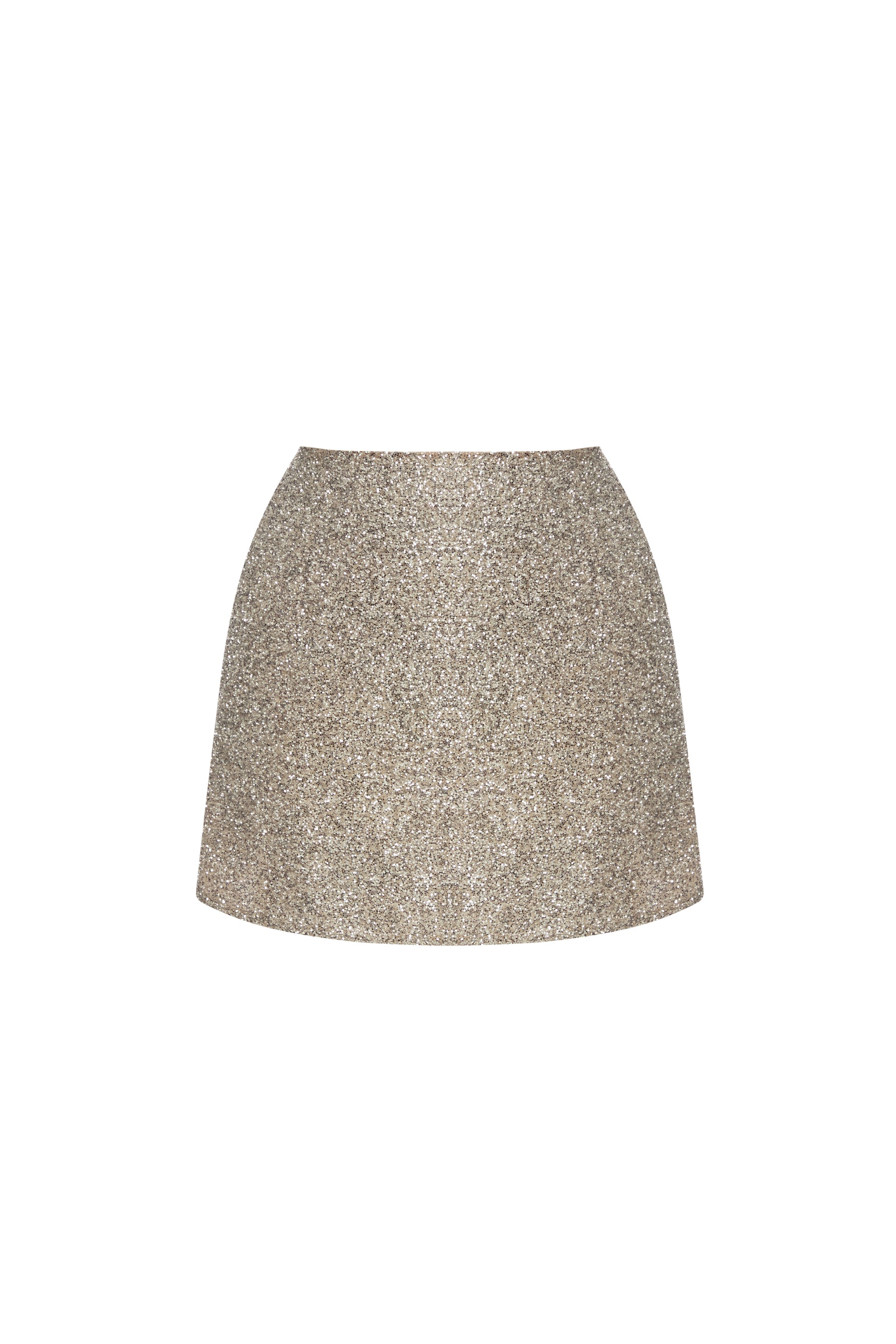 Shimmering glitter skirt