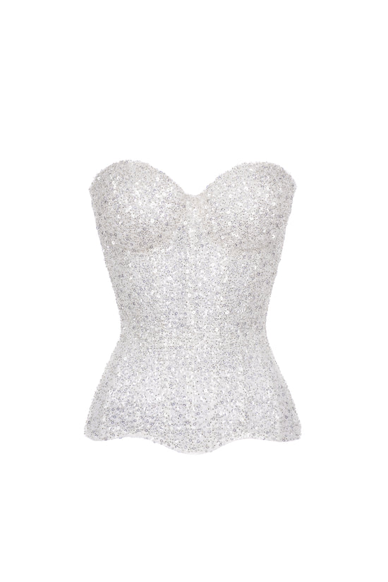 Need drop Statnaia & Solo White exclusive shiny corset