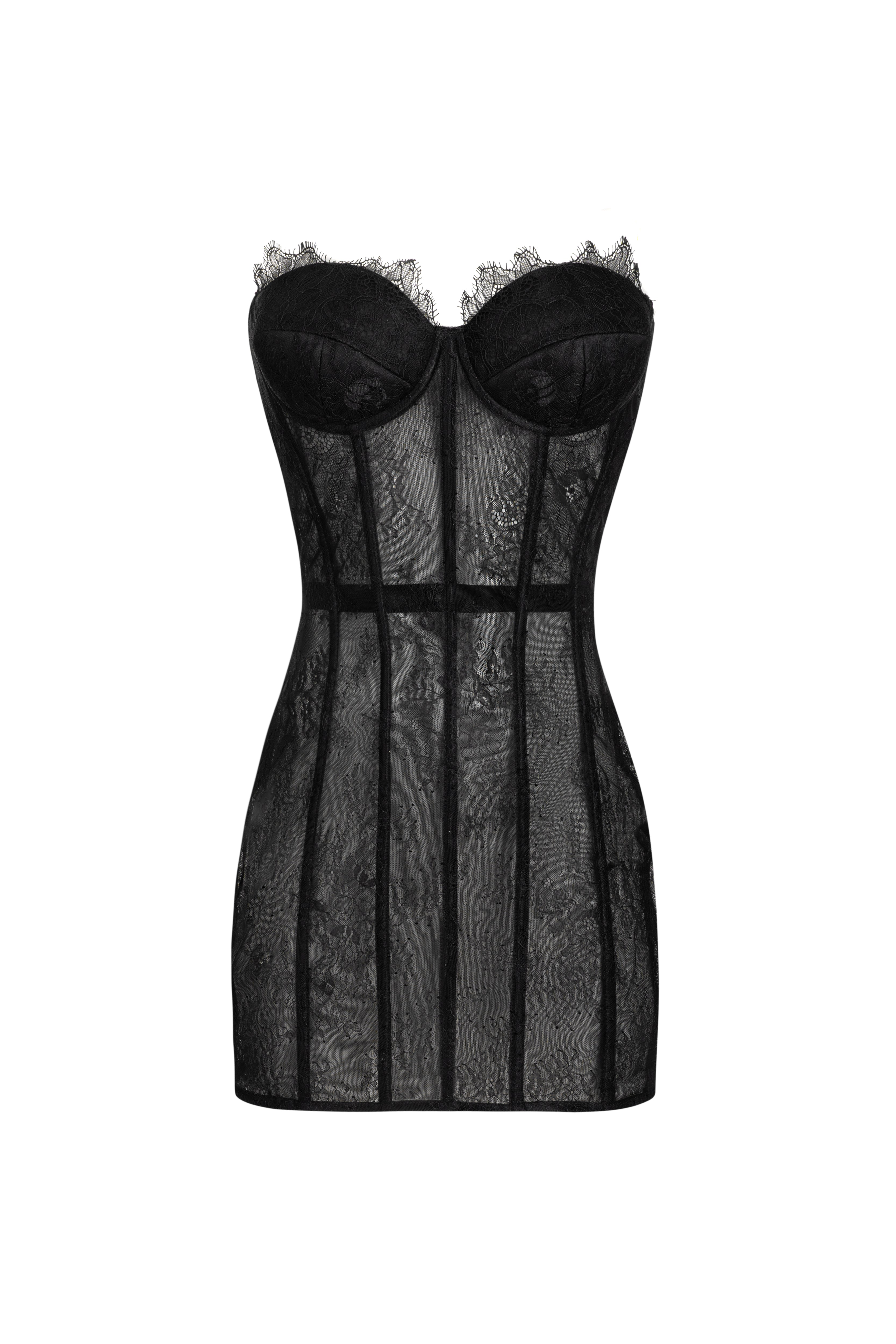 Lace black dress - STATNAIA Lace black dress - STATNAIA