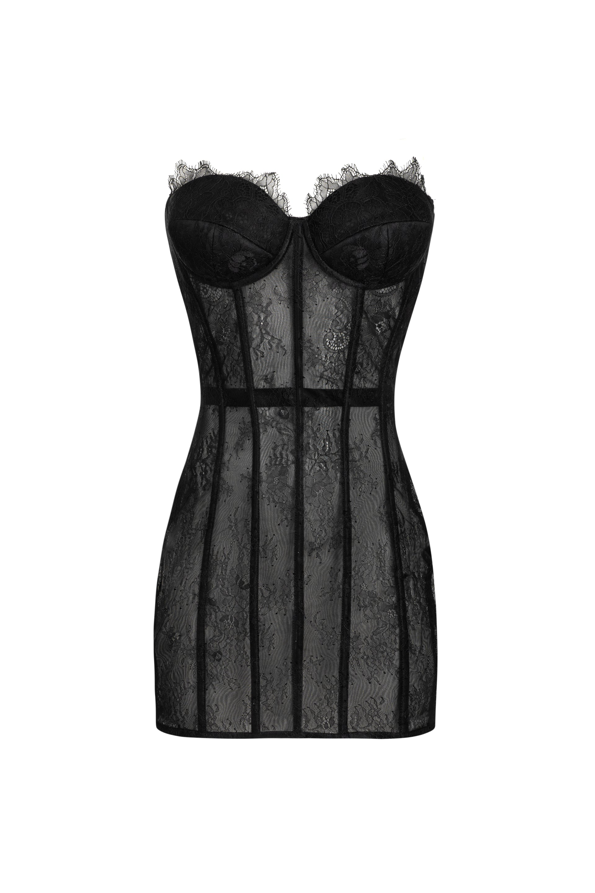 Lace black dress - STATNAIA Lace black dress - STATNAIA